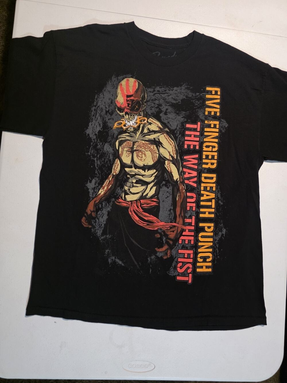 Five Finger Death Punch Shirt Adult XL The Way of the Fist Metal Hardcore